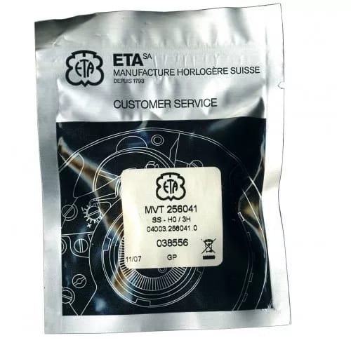 ETA 256.041 Watch Movement (Pre-Sealed) - MZETA256.041PS