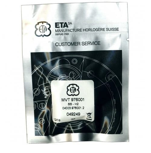ETA 976.001 Watch Movement (Pre-Sealed) - MZETA976.001PS - H2