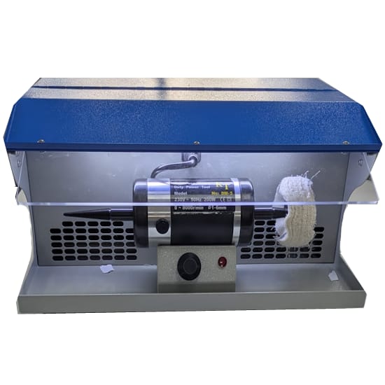 VARIABLE SPEED POLISHING MACHINE WITH EXTRACTOR 1/2HP