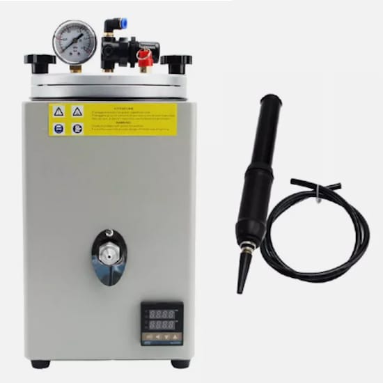 DIGITAL WAX INJECTOR WITH HAND PUMP