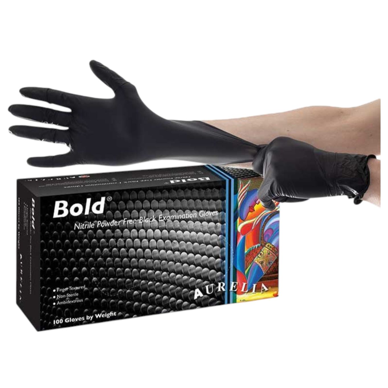  AURELIA BOLD POWDER FREE GLOVES (Boxes of 100)