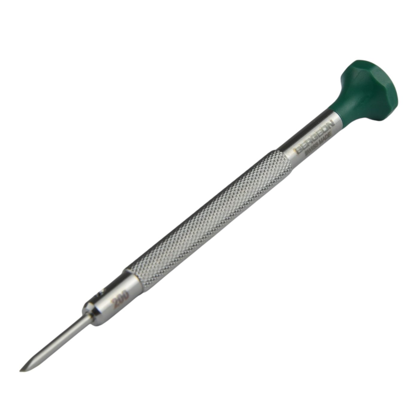 SCREWDRIVER INOX Stainless Steel Bergeon 30081-*** (Sizes Ø0.50mm - Ø3.00mm) - HS30081-***