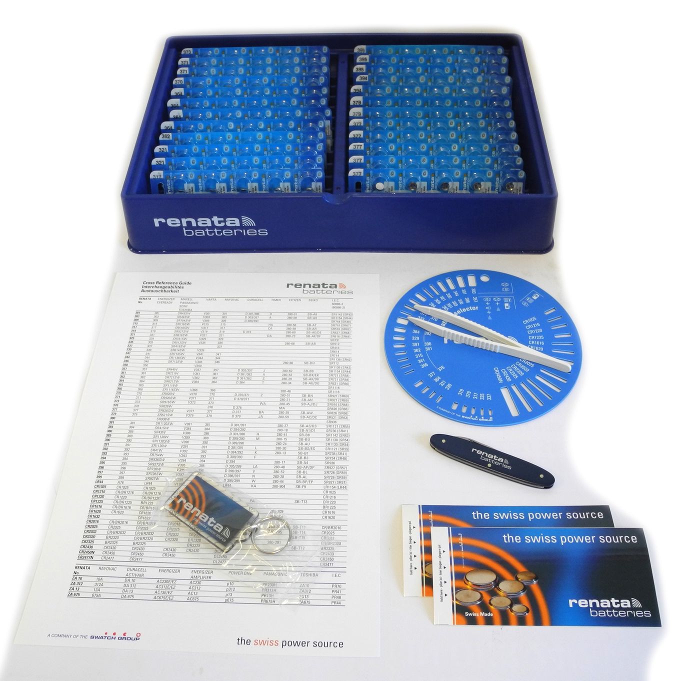 Renata Mercury Free Battery Starter Set - MY224