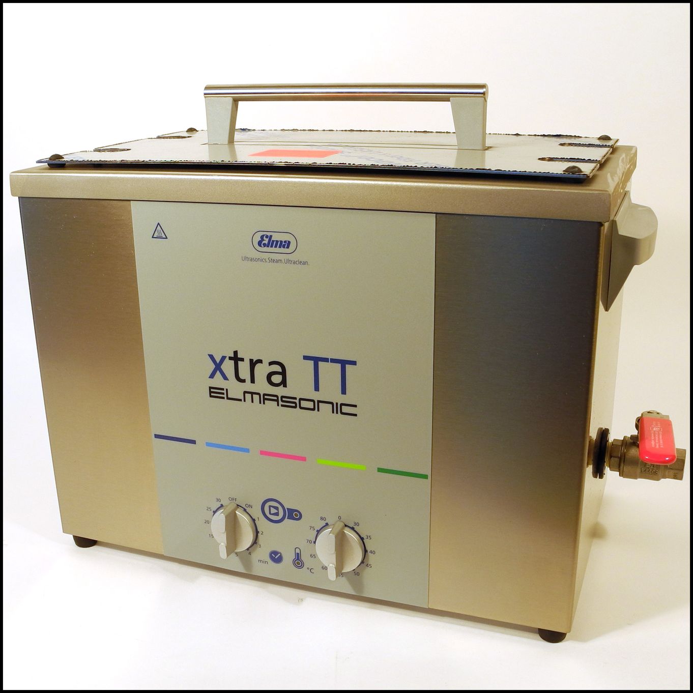 Ultrasonic Cleaning Machine 5.75 Litre Heated Tank With Lid Elma Select 60  HUS60