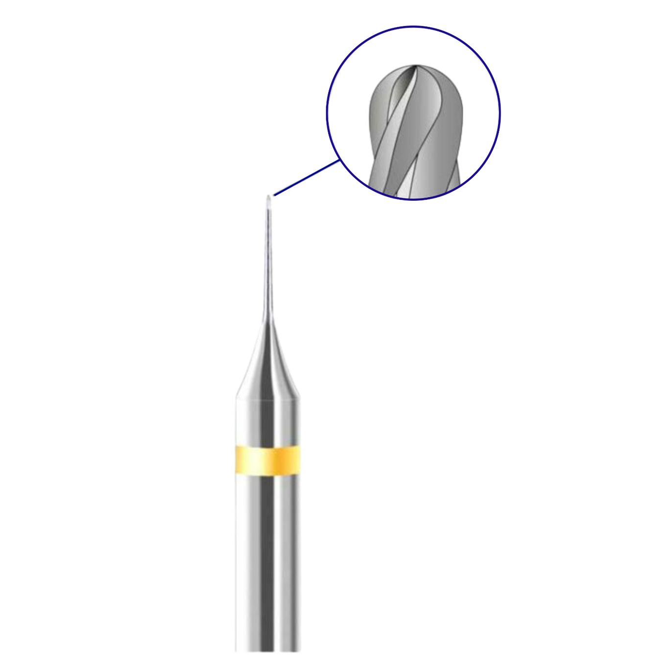 Busch 1Z AU Round Cylindrical Burr - TF1Z**