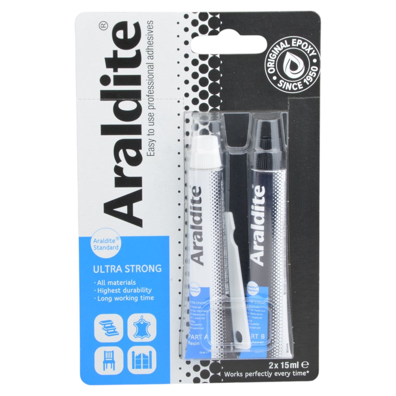 ARALDITE STANDARD EPOXY 2 X 15ML TUBE