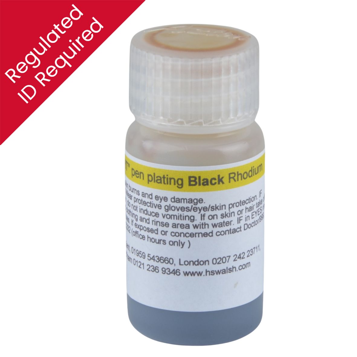 Black Rhodium Pen Plating Solution 20ml - TP2107A