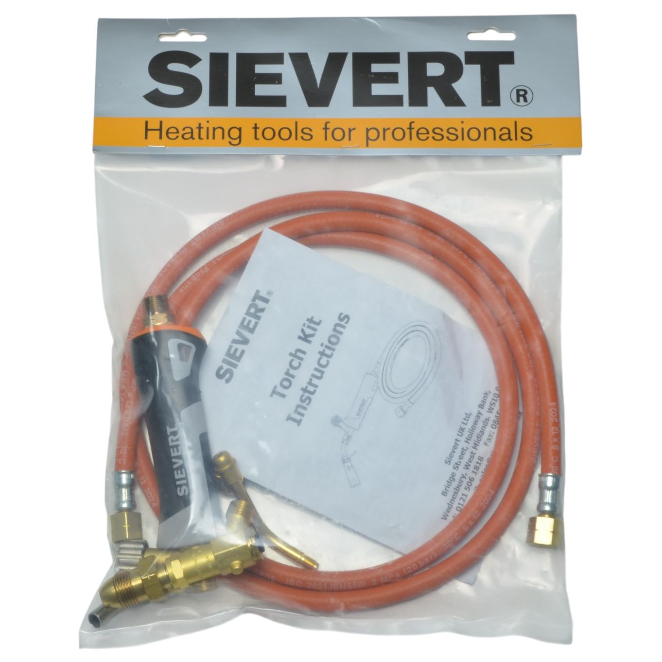 Torch Ginger TUTUVI パウスカート SIEVERT PRO86 NEEDLEFLAME KIT 2M HOSE TORCH SET - TS670