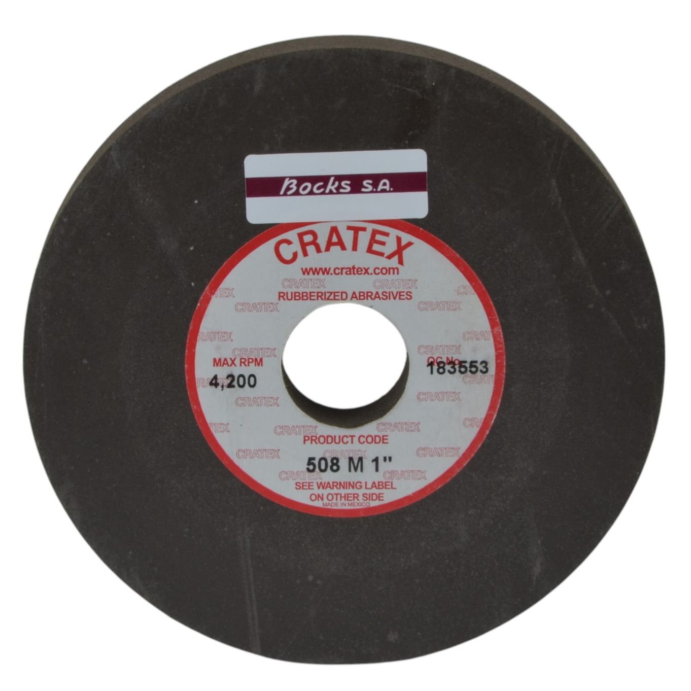 Cratex Wheel  Ø127x13x25mm MEDIUM - HC1251325-M