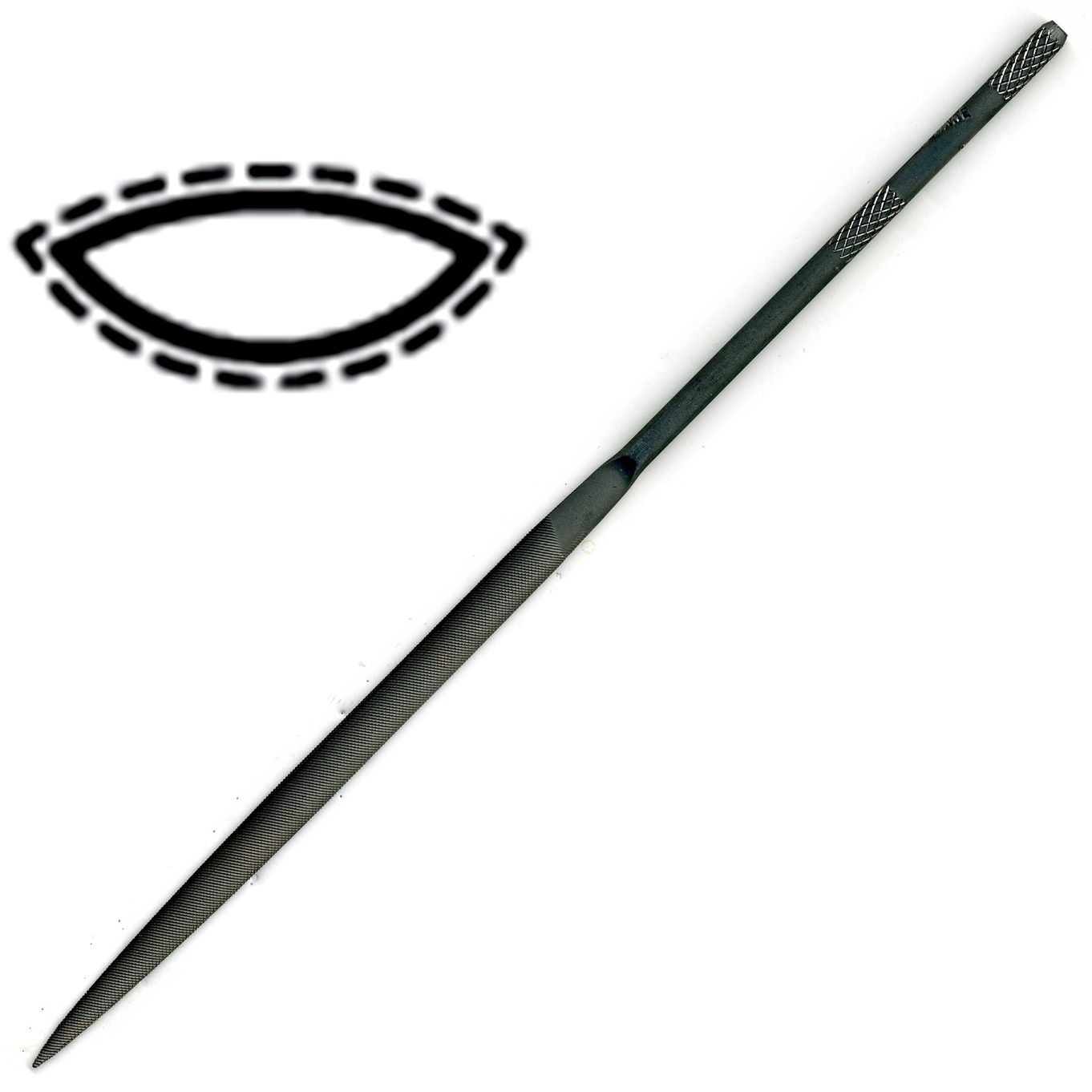 Needle File - 14CM SWISS CROSSING CUT 4 - TF874