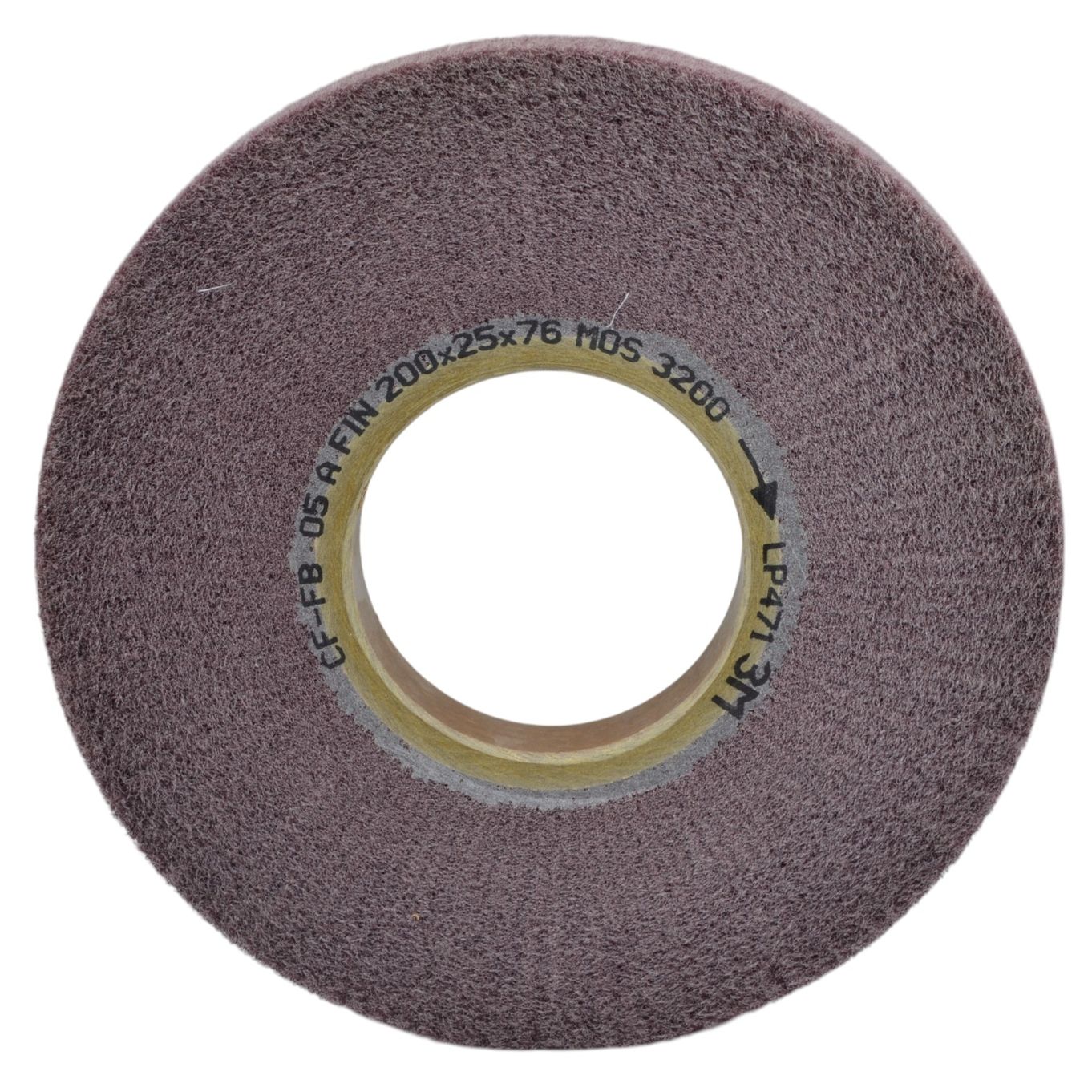 SCOTCHBRITE CF-FB Ø200mm x 25mm With Hole Ø75mm - HPC2002576-***