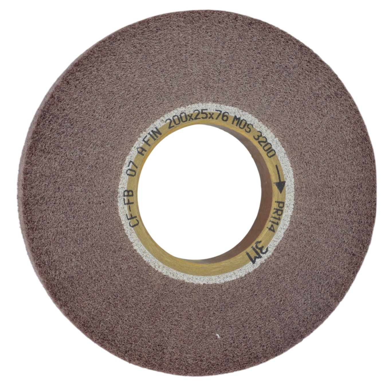 SCOTCHBRITE CF-FB Ø200mm x 25mm With Hole Ø75mm - HPC2002576-***