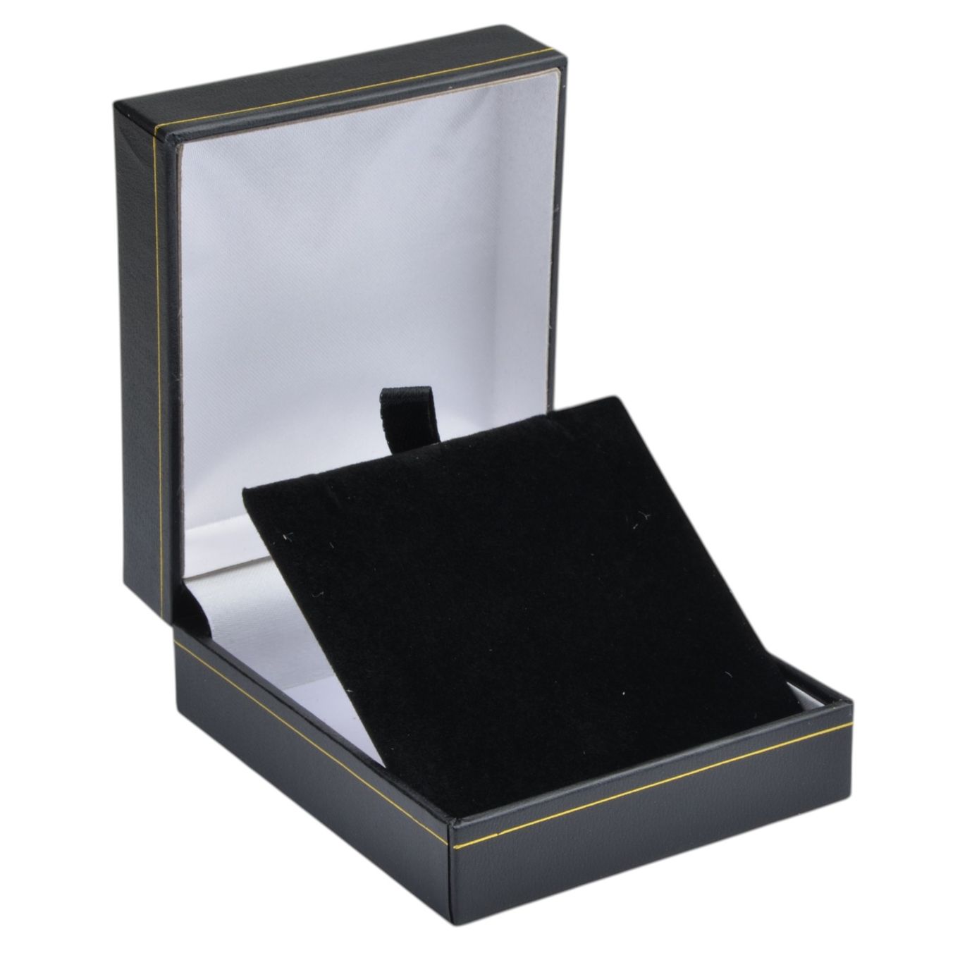 Pendant Case Box (Small) Black 69mm x 80mm x 35mm - SP826