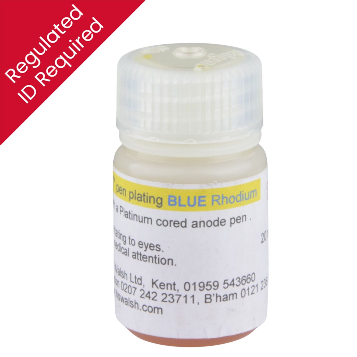 Ultrabrite Pen Plating Solution - Blue Rhodium 20ml - TP2107B