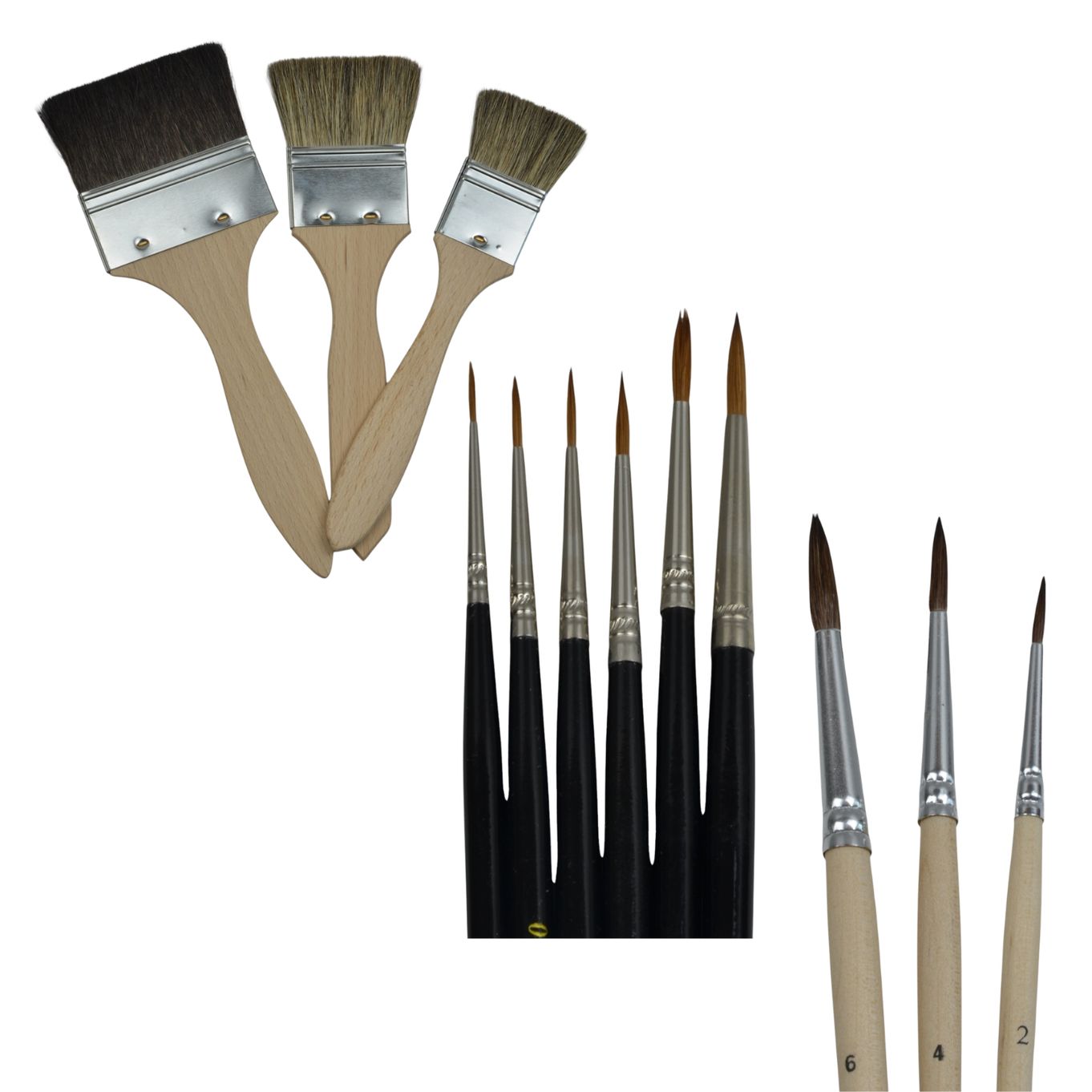 Artists and Lacquer Brushes