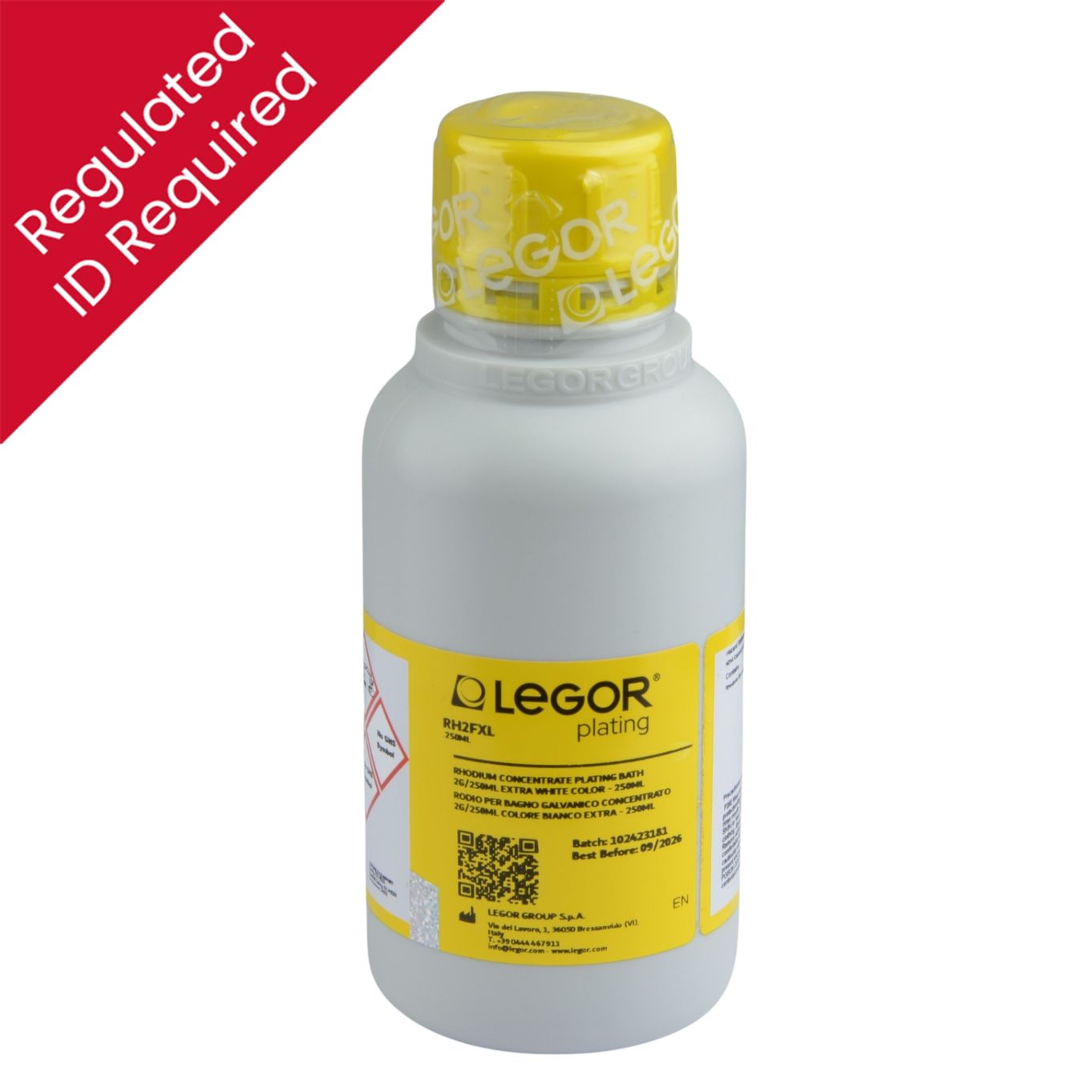 Legor Ultrabrite RH2FXL 2g Rhodium - TP1314A