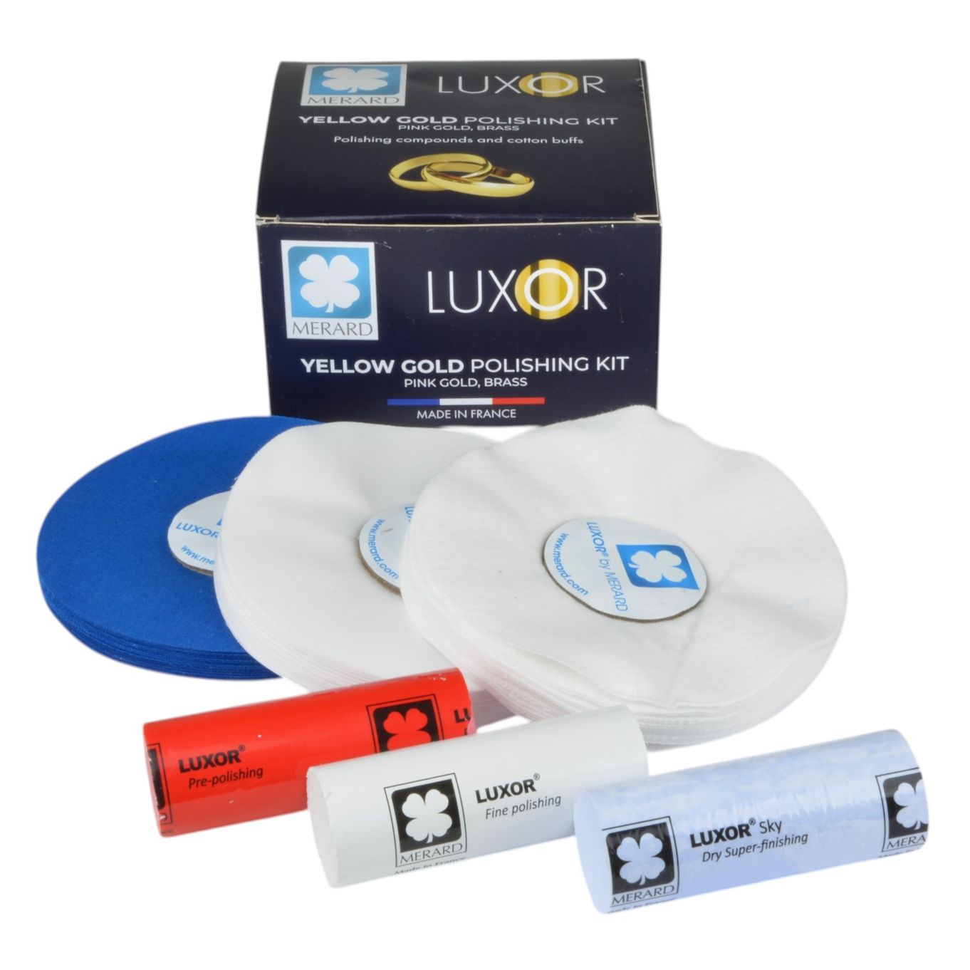 LUXOR YELLOW GOLD POLISHING KIT - T890029