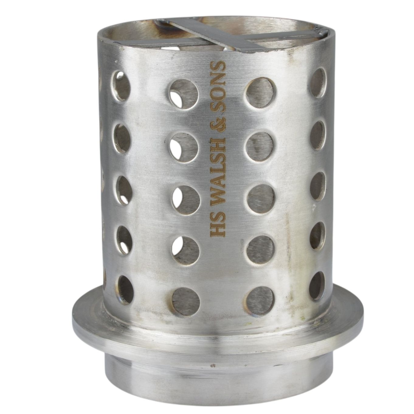 PERFORATED CASTING FLASK Ø102mm HEIGHT 152mm - TC072