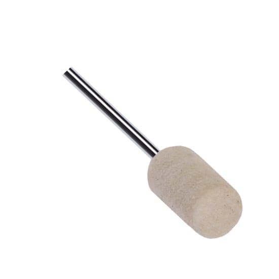 MOUNTED FELT CYLINDER 10mm x 17mm