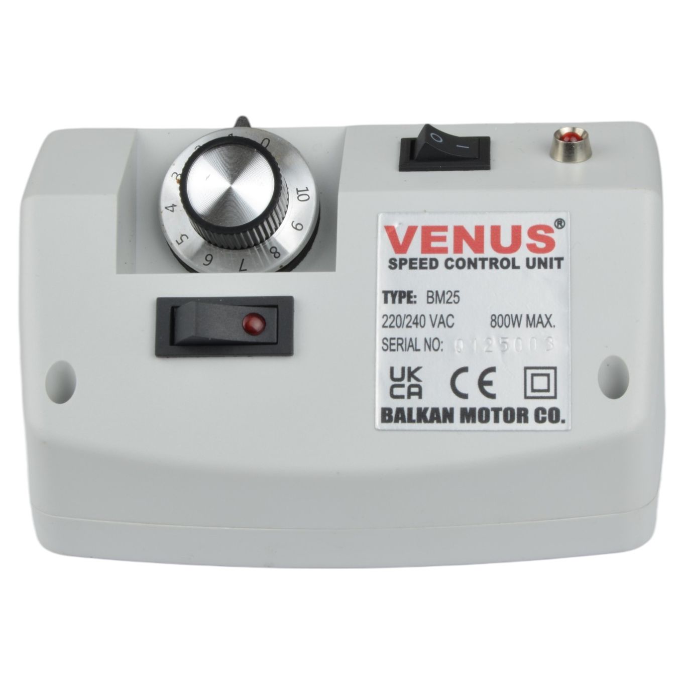 BALKAN TABLE TOP SPEED CONTROL UNIT - TP886