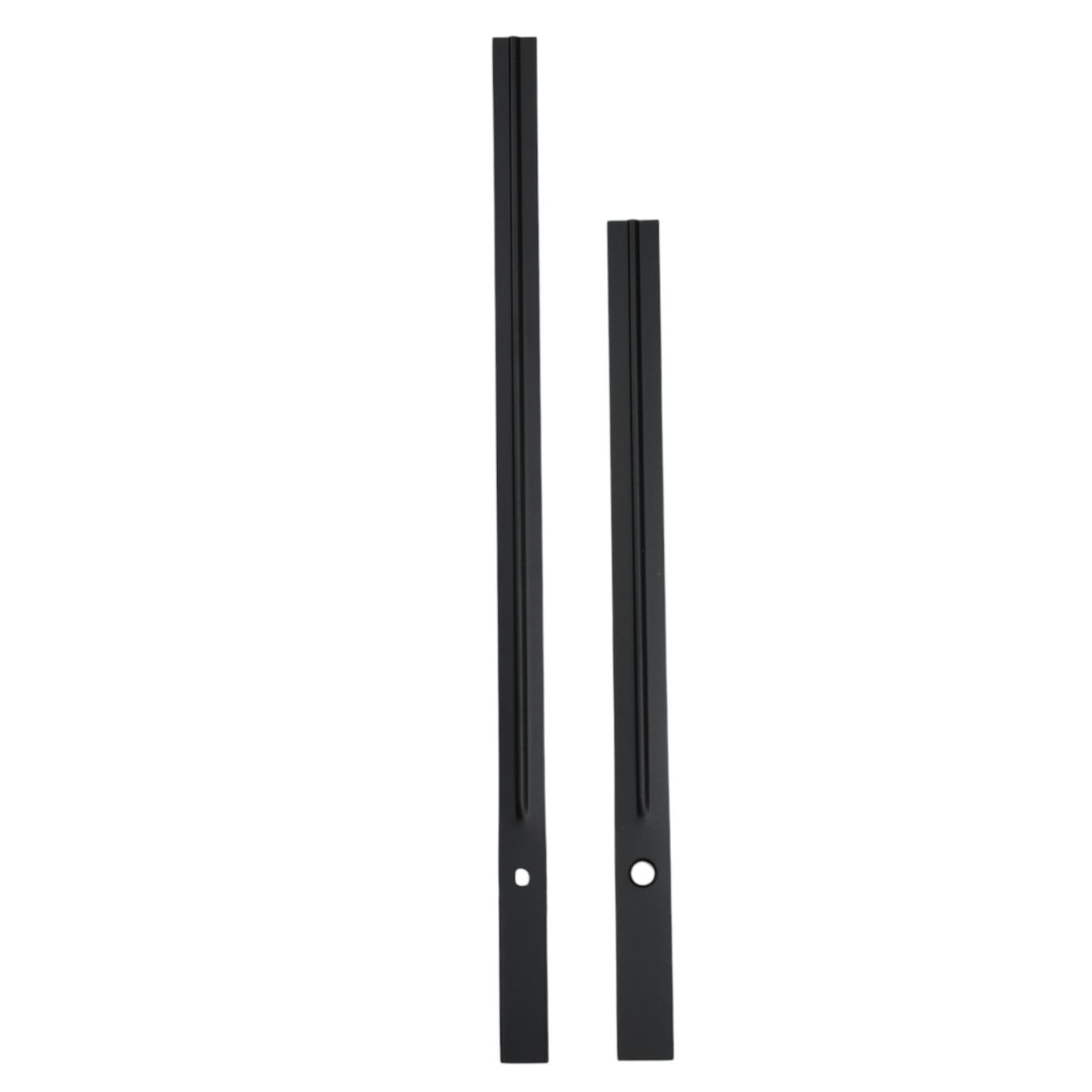Ribbed Baton Clock Hands, Black, Minutes 200mm, Hour 155mm - CH4200