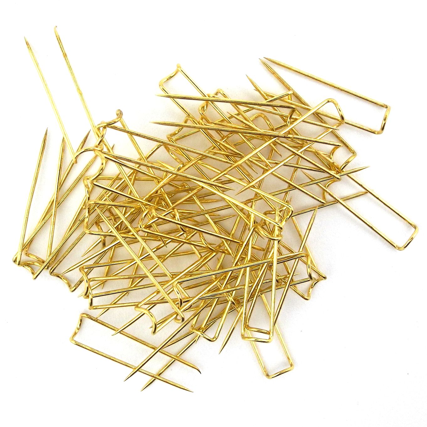 Display Pins Gilt Plate Small (16mm) 50 pieces - FP412