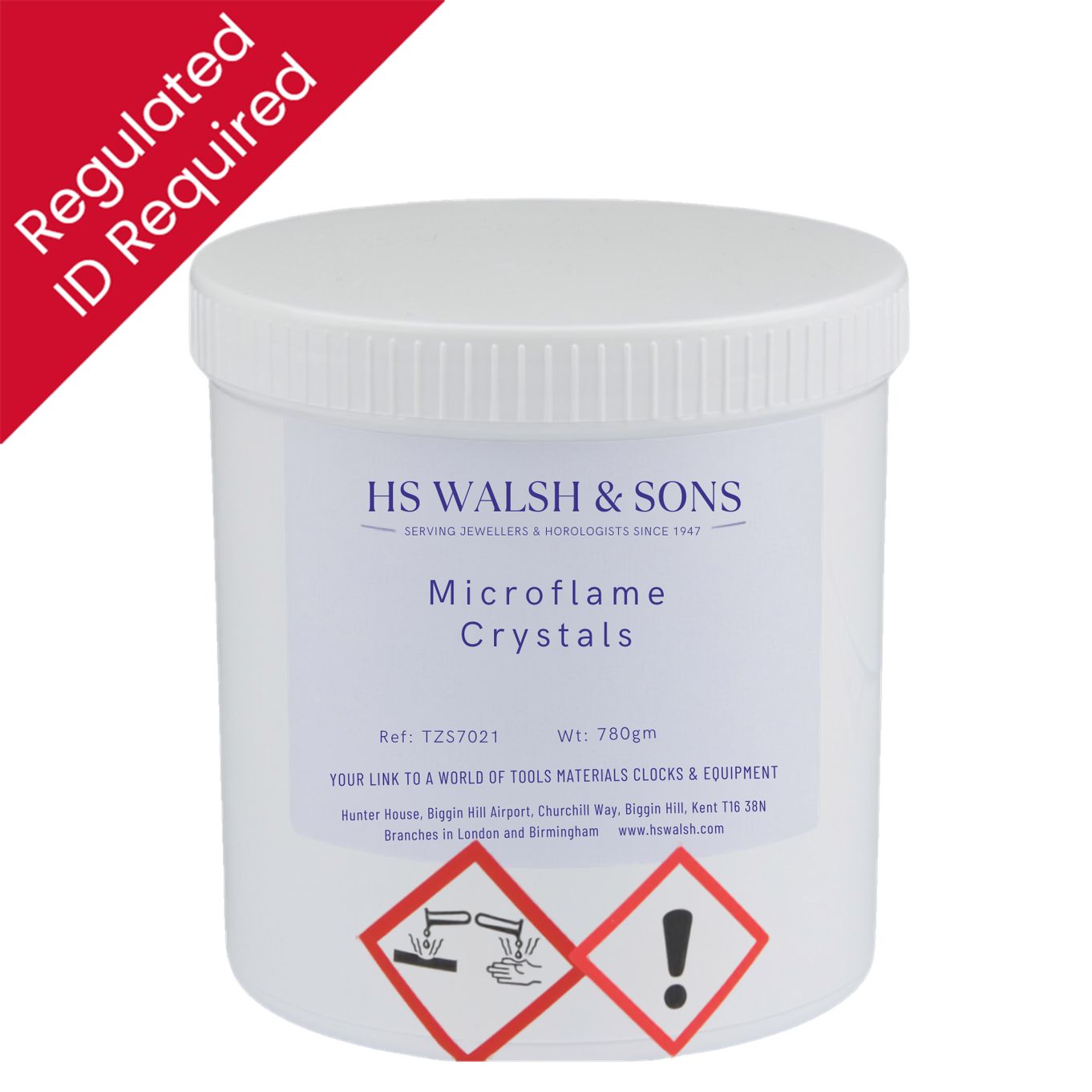 Microflame/Microweld Crystals 780G  - TZS7021