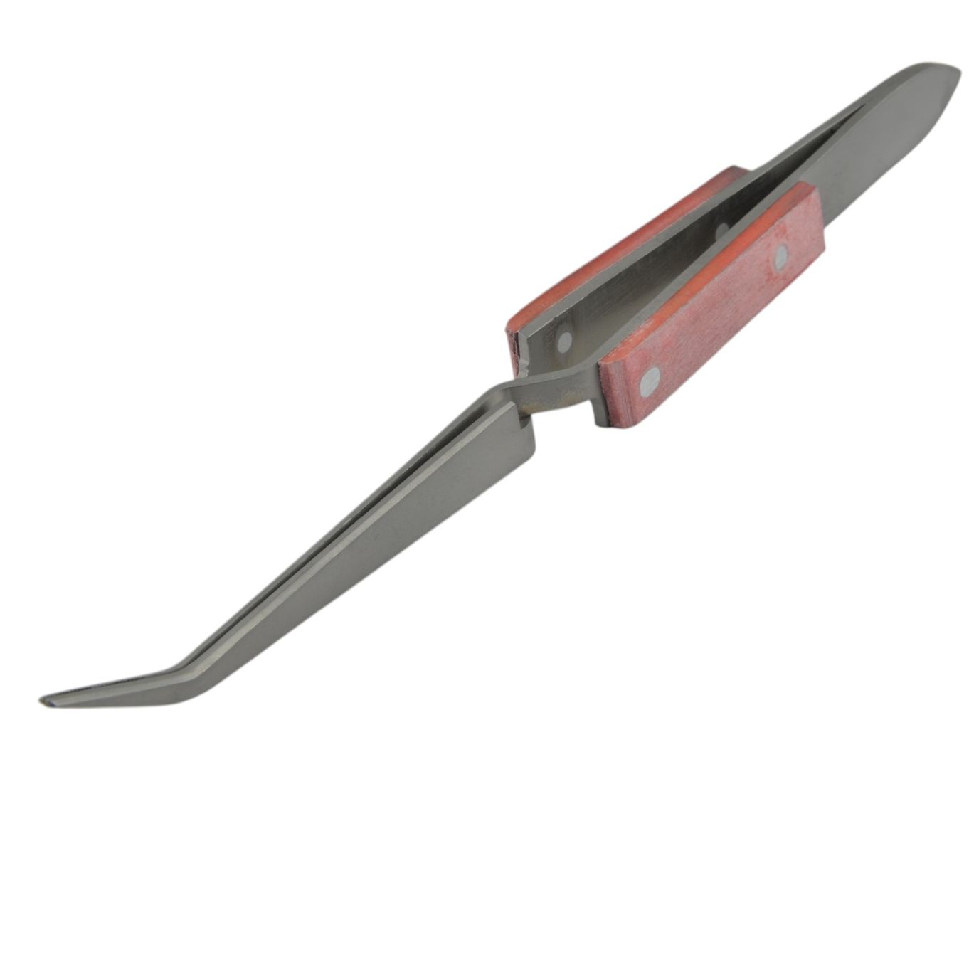 Reverse Action Curved Soldering Tweezer - TT112