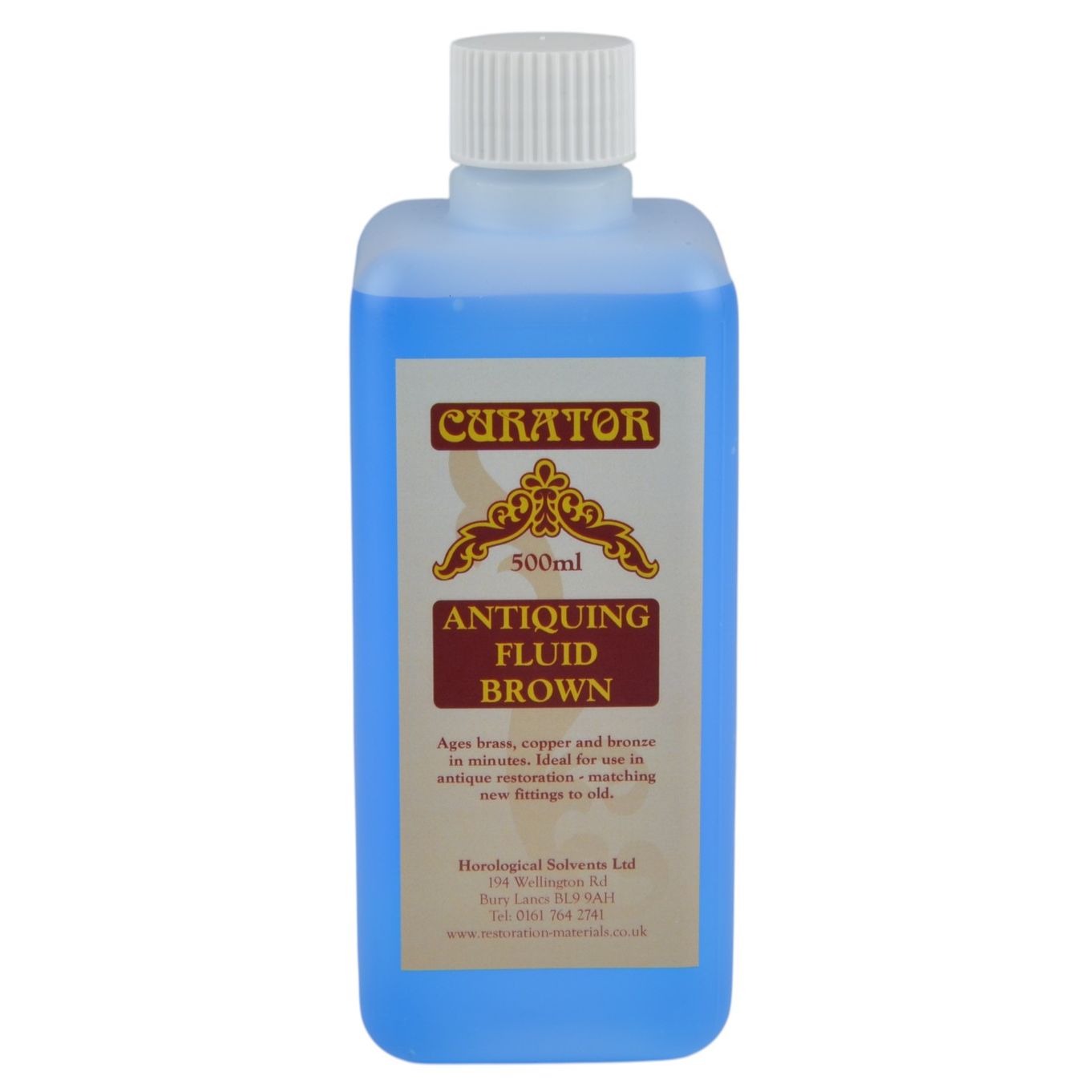 Curator Antiquing Fluid Brown 500ml - T92085A