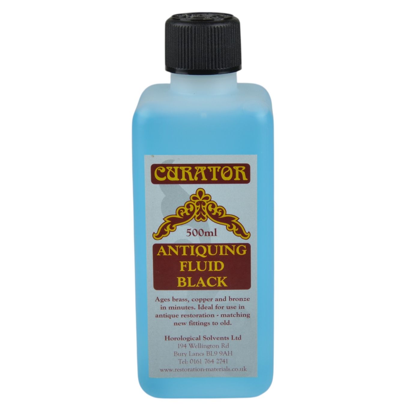 Antiquing Fluid Black 500ml - T92086A