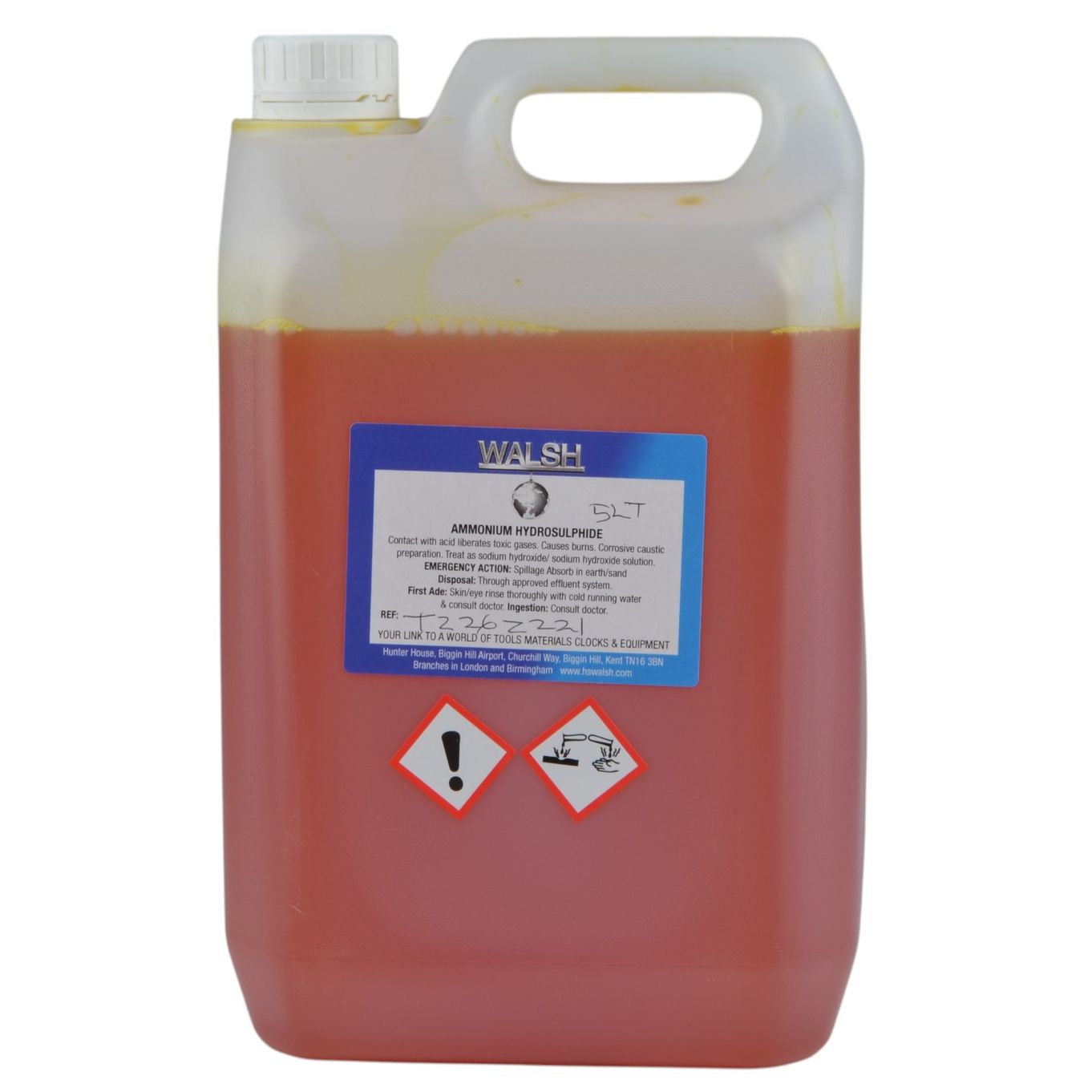 Ammonium Hydrosulphide (5 Litre) - T2262221