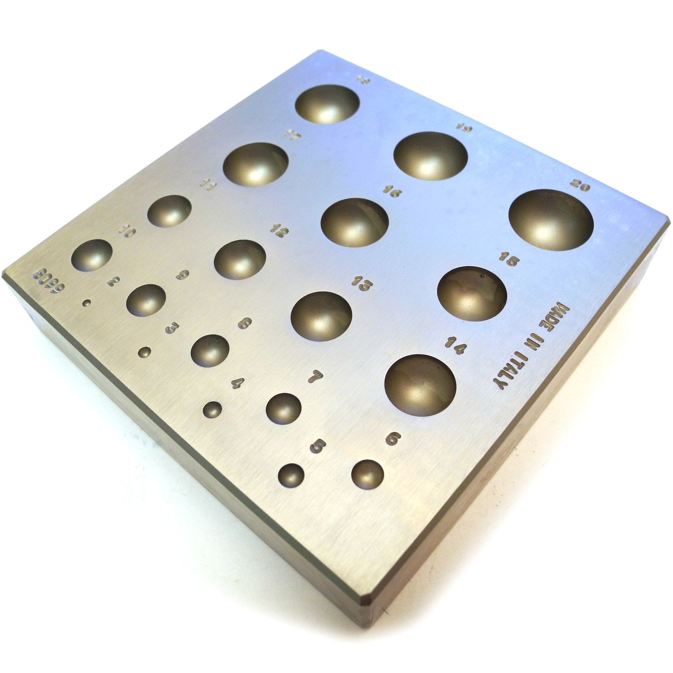 Round Doming Block 2-20mm - TB2222