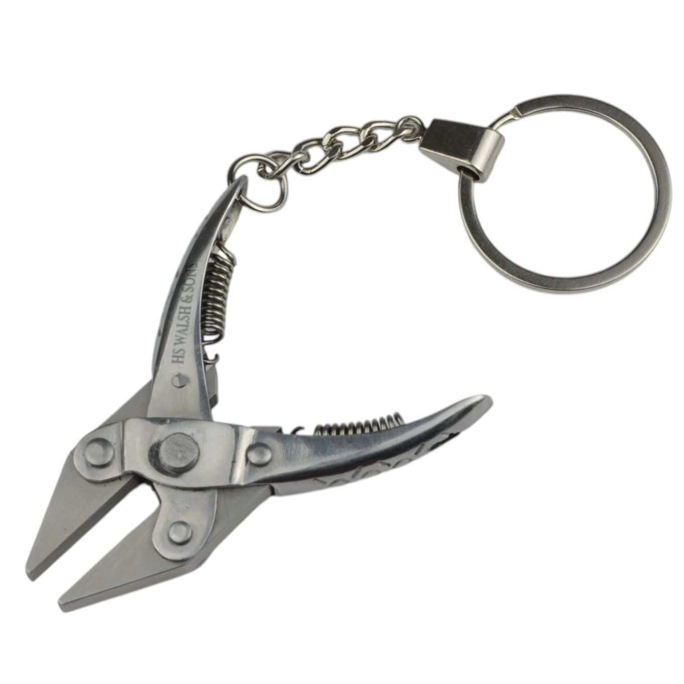 MINI FLAT NOSE PARALLEL PLIER WITH KEYRING - TKP151