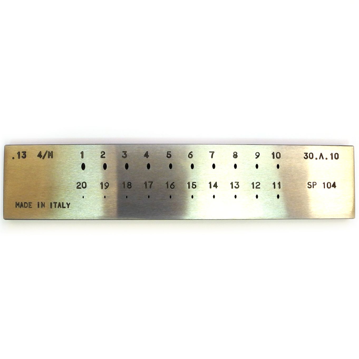 New Jewellers Oval Drawplate - 30 Holes For Wire Drawing, Jewellery Making Craft