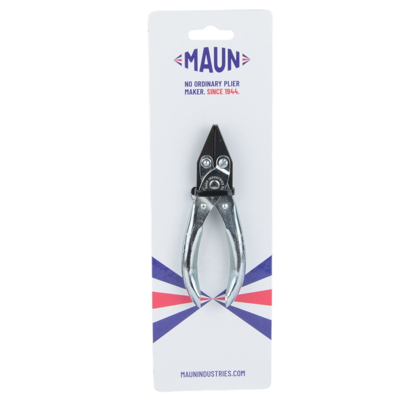 Maun 4876-140 Half Round And Flat Jaws Parallel Plier 140mm - TP1517
