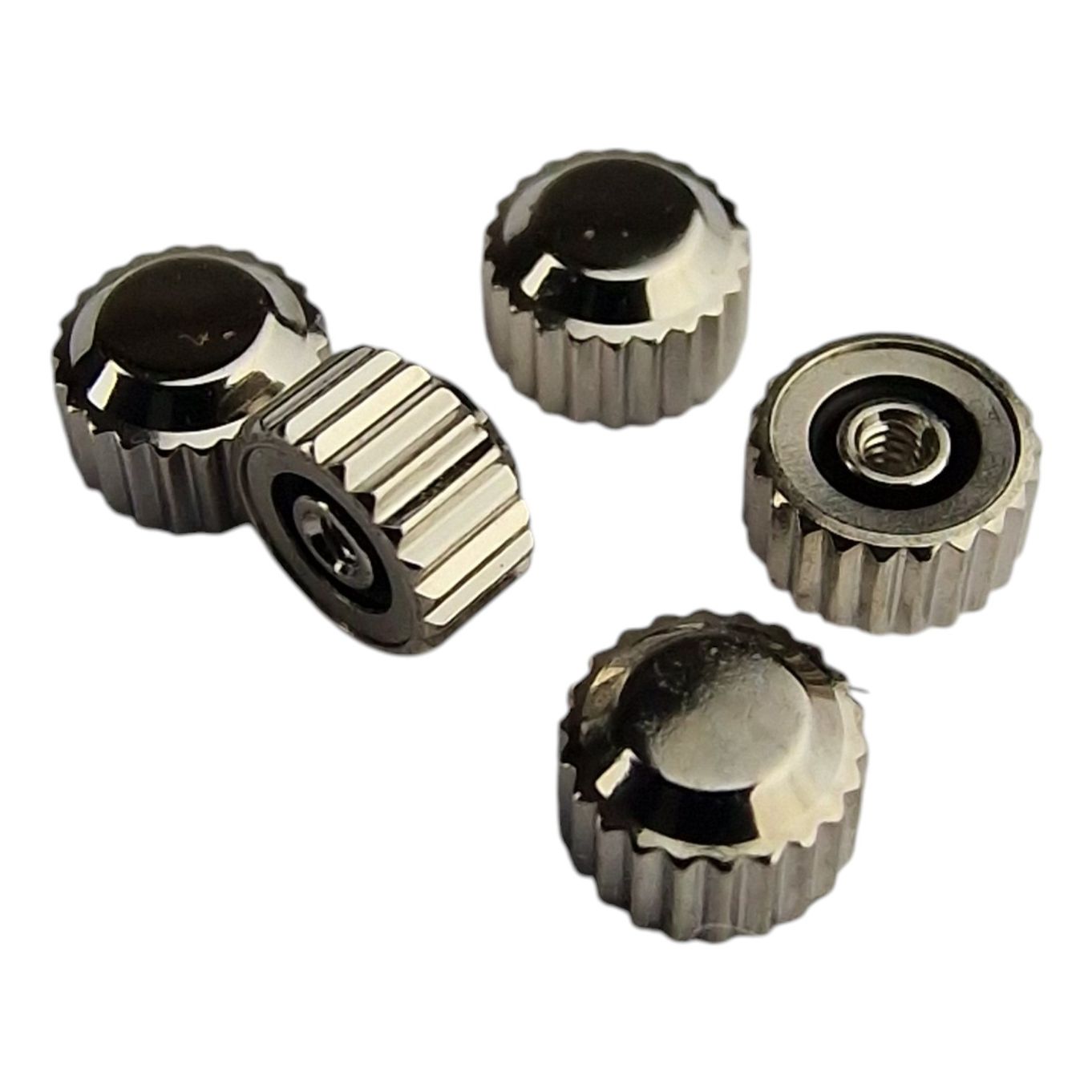 CROWN STAINLESS STEEL WATERPROOF WATCH BUTTONS (Pack Of 5) Ø1.60mm Pendant - MB408-**-*