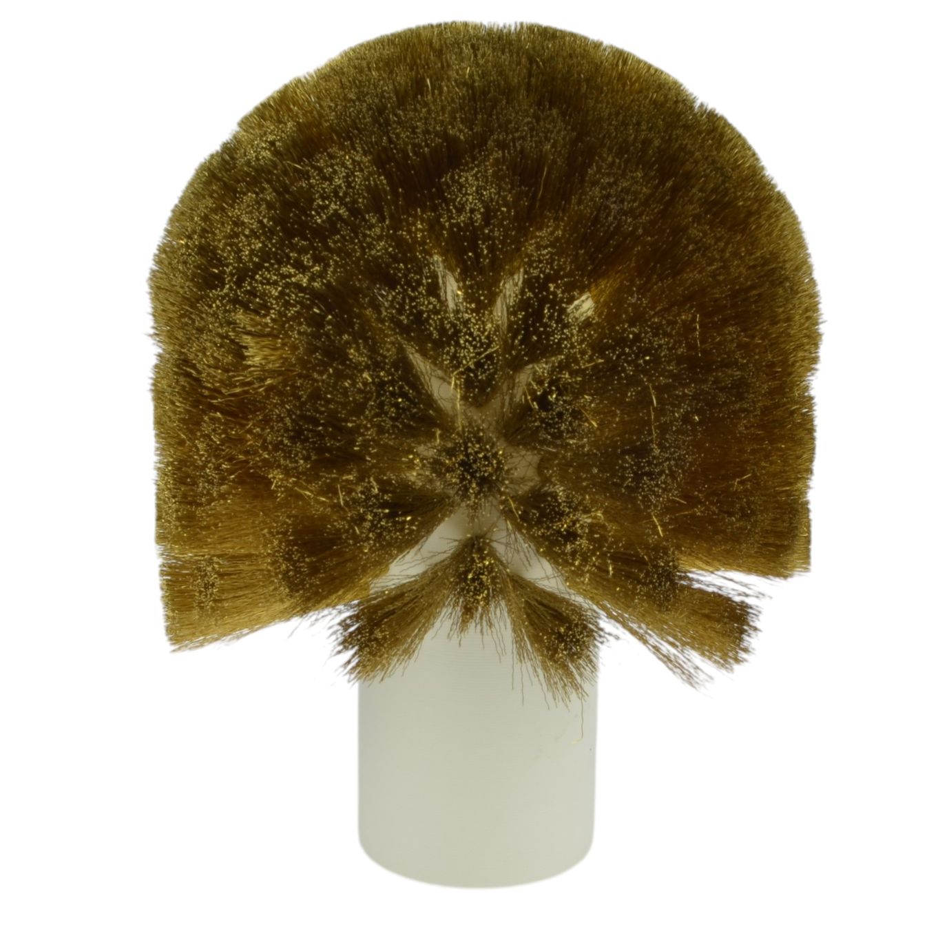 Domed Brass Scratch Brush - T2708