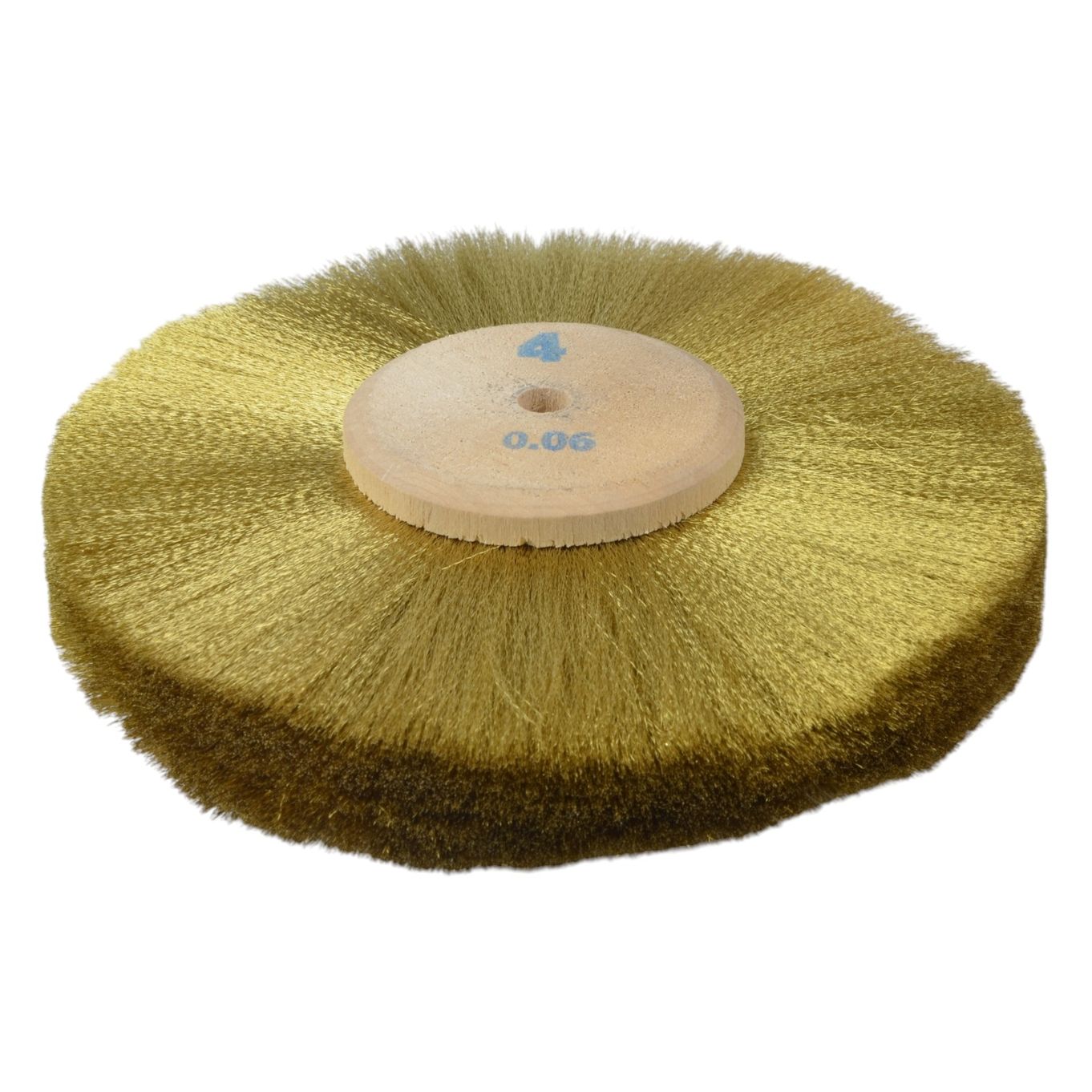 BRASS CIRCULAR BRUSH WHEEL - TM509