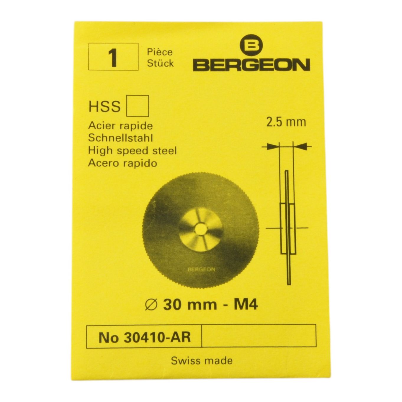 Ring Cutter Blade Bergeon 30410-AR - HB30410-AR