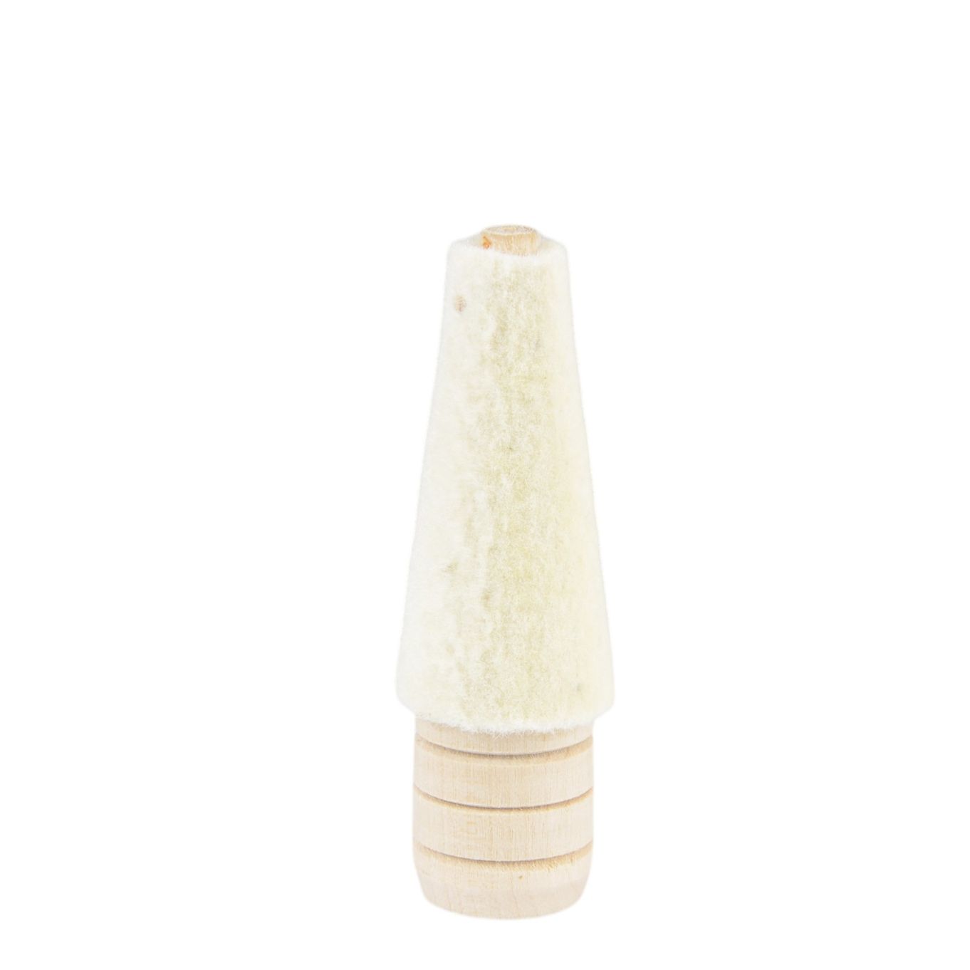 Inside Ring Polishing Felt Cone - Mounted - 76mm - T78700
