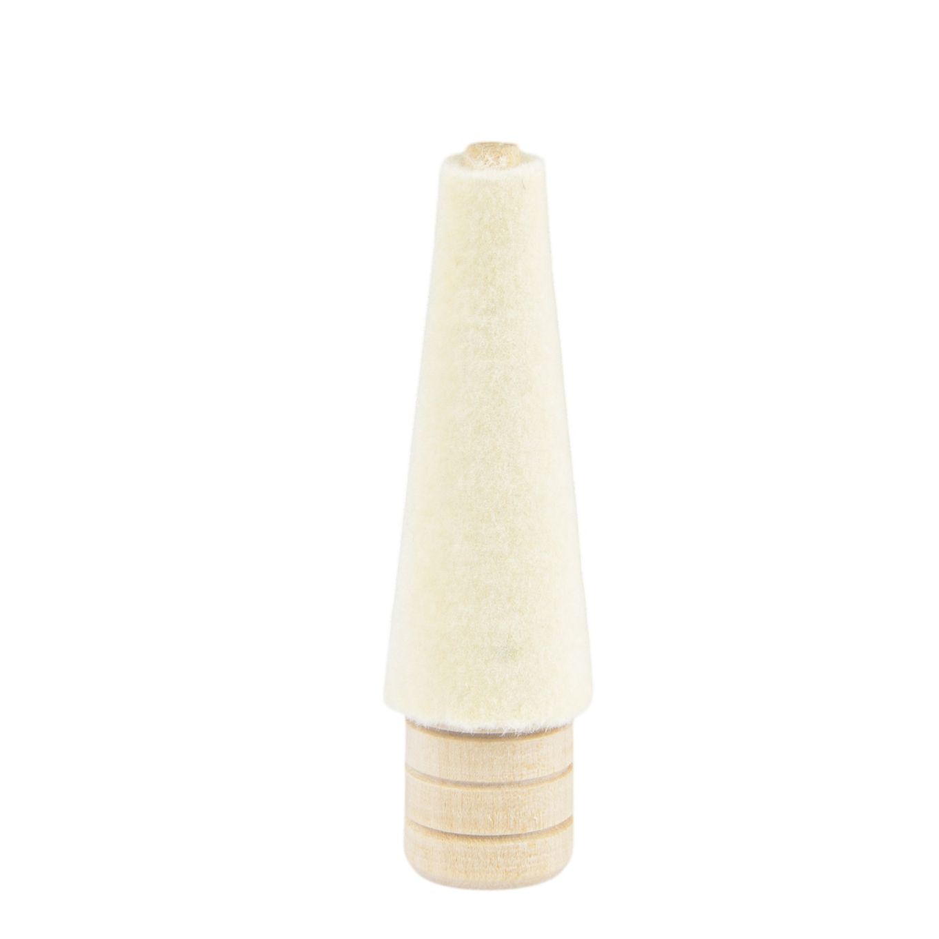 Inside Ring Polishing Felt Cone - Mounted - 89mm - T78701