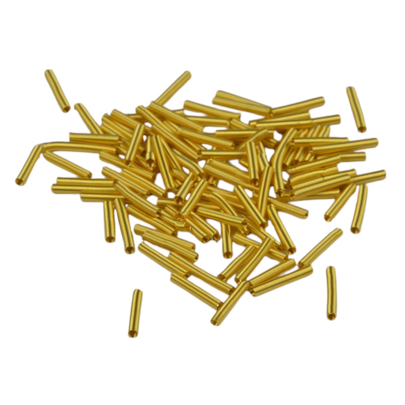 NECKLET ENDS GILT 1.40MM (100) GIMP - FN140G