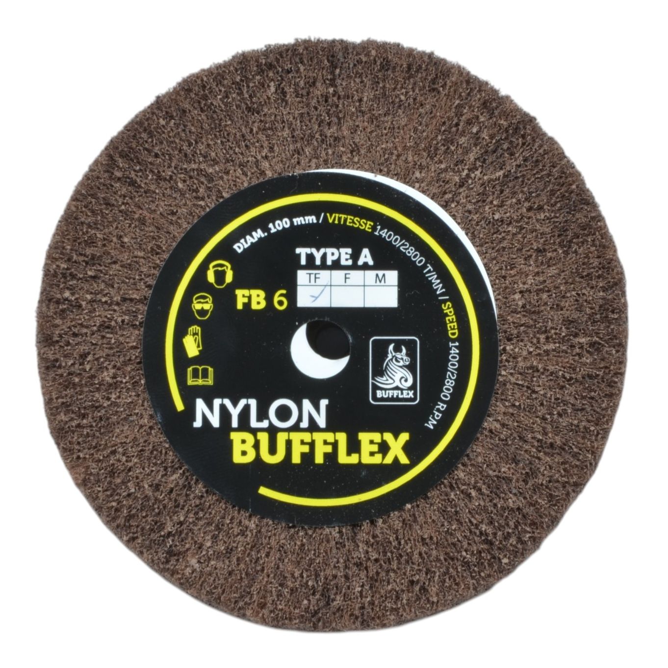 Bufflex FB6 Satin Finishing Wheel Extra Fine - (GURU) TM563