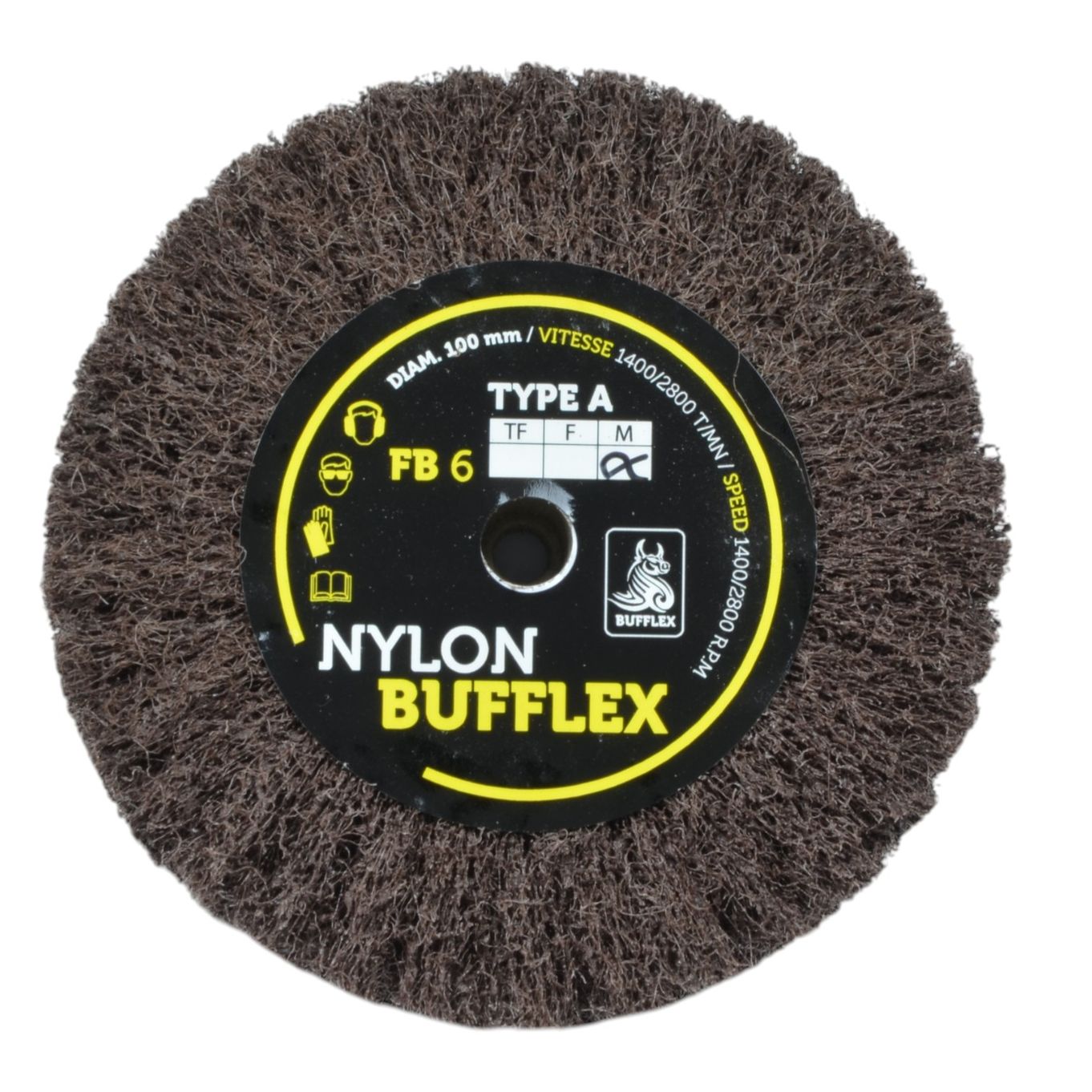 Bufflex FB6 Satin Finishing Wheel Medium - (GURU) TM565