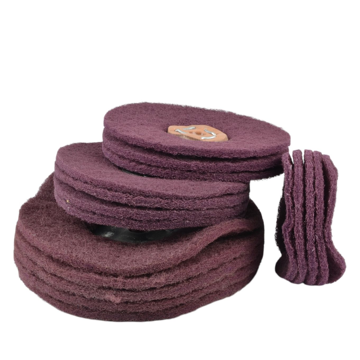 Satinising Scotchbrite Polishing Mops (Rust, Paint Removal)