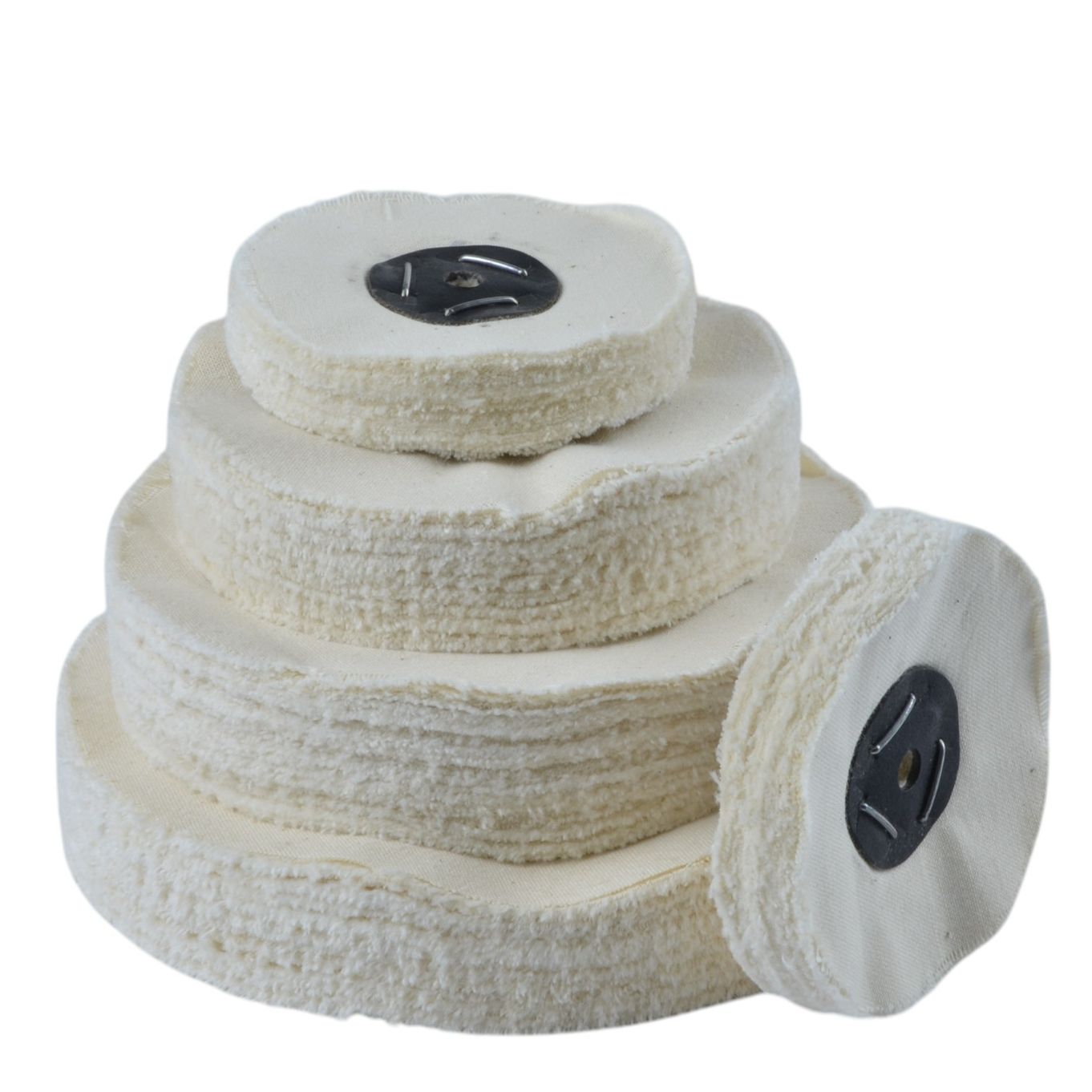 SS Calico Polishing Mops - Please select size below