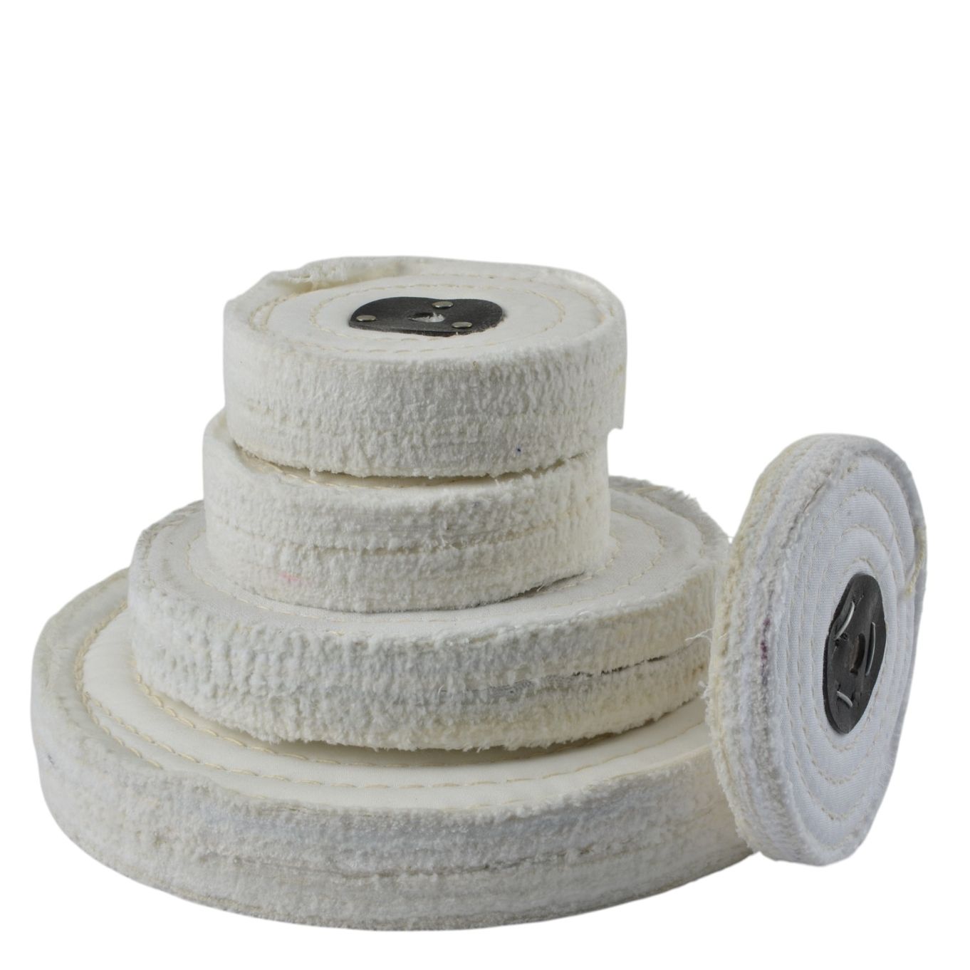 White Stitched Polishing Mops (T78600 - T78618 Inclusive)