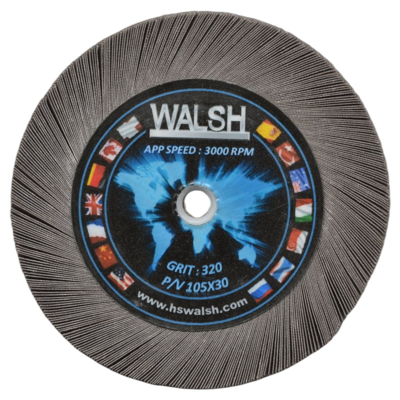 Emery Flap Wheel - Grade 320 - T66320