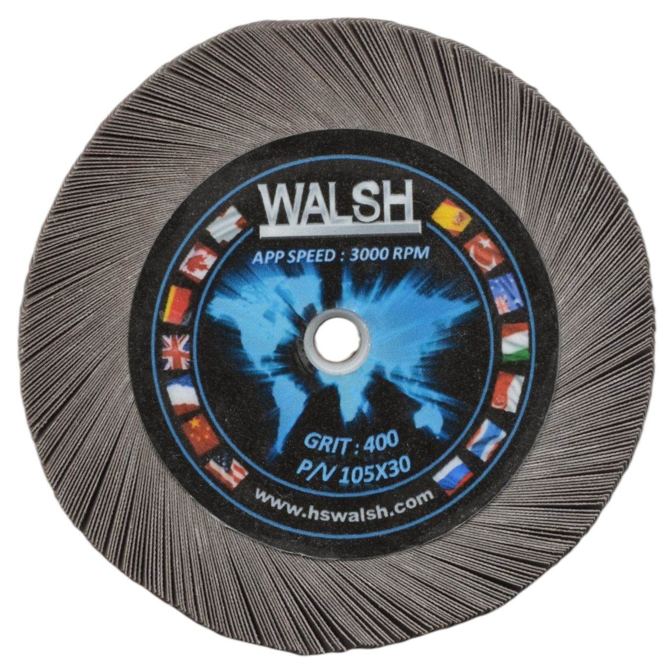 Emery Flap Wheel - Grade 400 - T66400