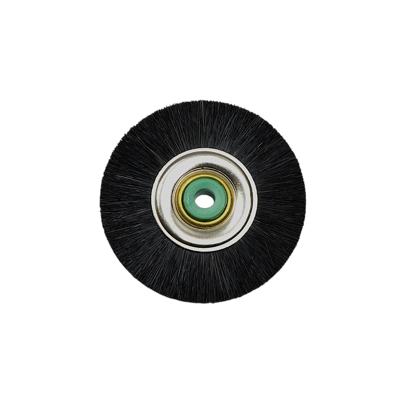 Black Bristle Wheel Plastic Centre - TMC47178P